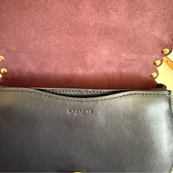 Coach Saddle Belt Bag With Scallop Rivets - Picture 9 of 9